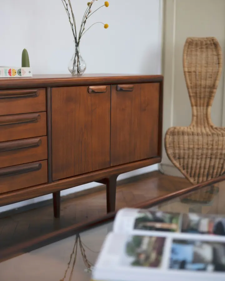 Danish teak sideboard, 1960s
